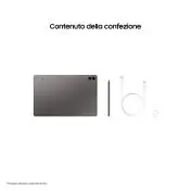 Samsung Galaxy Tab S9 FE+ Tablet Android 12.4 Pollici TFT LCD PLS Wi-Fi RAM 12 GB 256 GB Tablet Android 13 Gray
