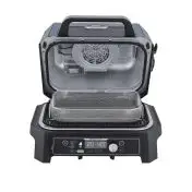 Ninja Barbecue elettrico e Affumicatore Woodfire Pro Connect XL OG901EU