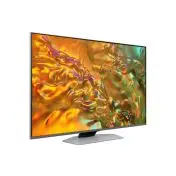 Samsung Q80D Televisione Smart TV 50 Pollici Qled Processore NQ4 AI GEN2 4K AI Upscaling Simple Chamfer Design Dolby Atmos Eclipse Silver