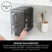 Ninja Friggitrice ad aria Double Stack XL da 9,5 L SL400EU