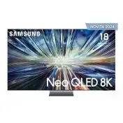 Samsung QE75QN900DTXZT Televisione Smart TV 75 Pollici Qled 8K Neo Graphite Black  NQ8 AI GEN3 Processor 8K AI Upscaling Pro Infinity Air Design Dolby Atmos