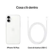 Apple iPhone 16 Plus 128GB Bianco
