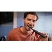 Philips 5300 Series Sonicare spazzolino elettrico sonico con base di ricarica e custodia, 2 livelli di intensità, sensore di pressione confezione da 1 spazzolino bianco e 1 spazzolino nero H