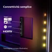 Philips Ambilight TV OLED 718 65“ 4K UHD Dolby Vision e Dolby Atmos Google TV