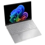 ASUS Vivobook S 15 OLED S5507QA-MA012W Qualcomm Snapdragon X1P-42-100 Computer portatile 39,6 cm (15.6") 3K 16 GB LPDDR5x-SDRAM 512 GB SSD Wi-Fi 7 (802.11be) Windows 11 Home Argento