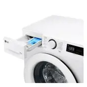 LG D2R3S08NSWW Lavasciuga slim 8/5kg AI DD, Classe E, 1200 giri, AI Wash, Vapore