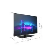 Telefunken TE32750B45V2D Smart TV 32" HD Wi-Fi Nero 250 cd/m²