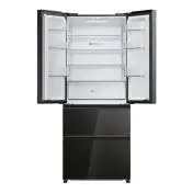 Haier FD 70 Series 3 HFR3718ENGB frigorifero side-by-side Libera installazione 402 L E Nero