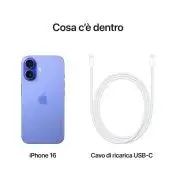 Apple iPhone 16 512GB Blu oltremare