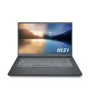 MSI Prestige A11SC-025IT i7-1185G7 Computer portatile 39,6 cm (15.6") Full HD Intel® Core™ i7 16 GB DDR4-SDRAM 1000 GB SSD NVIDIA® GeForce® GTX 1650 Ti Wi-Fi 6 (802.11ax) Windows 10 Home Gri