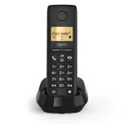 Gigaset PURE 100 Telefono analogico/DECT Identificatore di chiamata Nero