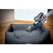 Ariete 22V Lithium 2724, Scopa Elettrica Cordless e Aspirabriciole con Motore Digitale, Alluminio, Arancio, 200 W