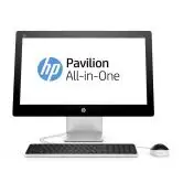HP Pavilion 23-q102nl 58,4 cm (23") 1920 x 1080 Pixel Intel® Core™ i3 di quarta generazione 4 GB DDR3L-SDRAM 500 GB HDD PC All-in-one Windows 10 Home Wi-Fi 5 (802.11ac) Nero, Bianco