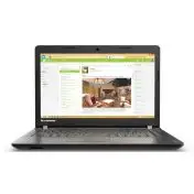 Lenovo IdeaPad 100 Computer portatile 35,6 cm (14") Intel® Celeron® 2 GB DDR3L-SDRAM 500 GB HDD Wi-Fi 4 (802.11n) Windows 10 Home Nero