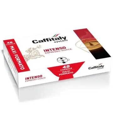 Caffitaly Caffe' 48 Capsule Caffitaly System Intenso Maxi Formato , 152229