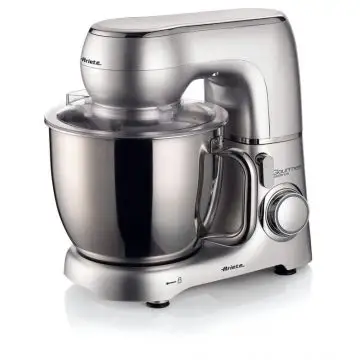 Ariete 1583 Gourmet Essence, Impastatrice Planetaria, Impasta, Monta e Amalgama, 1300W, Capacità 5,2L, 2 fruste e 1 gancio, 10 velocità + Pulse , 160014