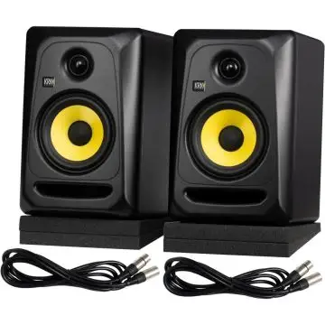 KRK CLASSIC 5 G3 (Coppia) + Cavi XLR + Pad Isolanti , 156373