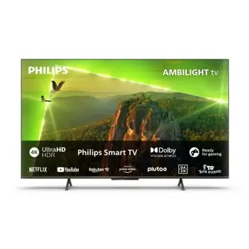 Philips Ambilight TV 8118 43" 4K Ultra HD Dolby Vision e Dolby Atmos Smart TV , 150533