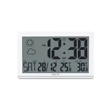 Explore Scientific RDC8001 Orologio da Parete Jumbo Radio-Controllato , 150401