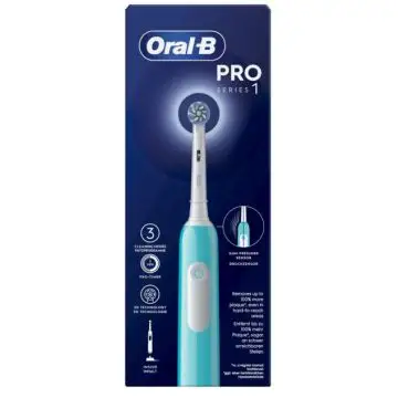 Oral-B Pro 1 Sensitive Clean Adulto Spazzolino rotante-oscillante Blu , 148384