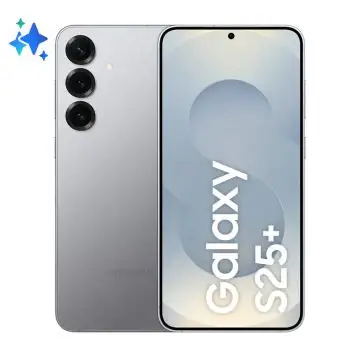 Samsung Galaxy S25+ Smartphone AI, Display 6.7'' QHD+ Dynamic AMOLED 2X, Fotocamera 50MP, RAM 12GB, 512GB, 4.900 mAh, Silver shadow , 157119