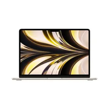 Apple MacBook Air 13-inch : M2 chip with 8-core CPU and 8-core GPU, 256GB - Starlight , 142738