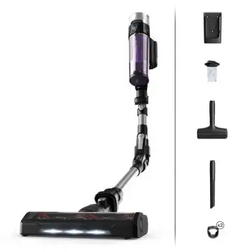 Rowenta X-Force Flex 9.60 RH2037WO aspirapolvere senza filo Nero, Porpora Senza sacchetto , 146161