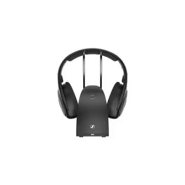 Sennheiser RS 120-W Cuffie Wireless A Padiglione TV Bluetooth Base di ricarica Nero , 143714