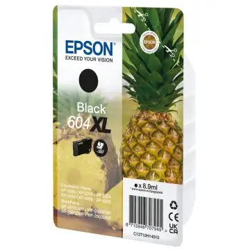 Epson 604XL cartuccia d'inchiostro 1 pz Originale Resa elevata (XL) Nero , 144618