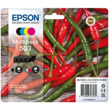 Epson 503 cartuccia d'inchiostro 4 pz Originale Resa standard Nero, Ciano, Magenta, Giallo , 144622