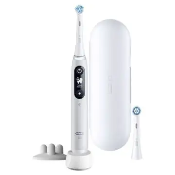 Oral-B iO Spazzolino Elettrico Ricaricabile 6S Grigio, 2 Testine, 1 Custodia Da Viaggio, 1 Spazzolino , 144874