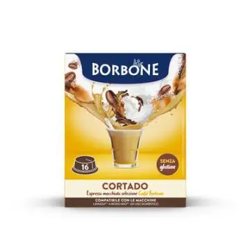 Caffè Borbone Capsule per Lavazza Cortado 16 pz , 141699