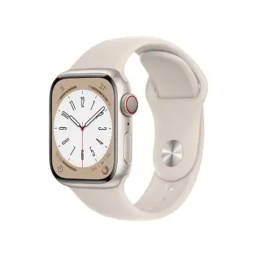 Apple Watch Series 8 GPS + Cellular 41mm Cassa in Alluminio color Galassia con Cinturino Sport Band Galassia - Regular , 143859