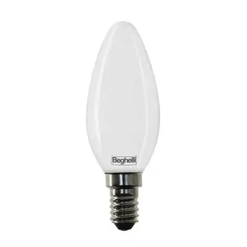 Beghelli Tuttovetro Lampadina a risparmio energetico Bianco caldo 3000 K 5 W E14 E , 162210