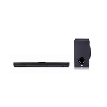 LG Soundbar SQC1 160W 2.1 canali, Dolby Digital, Subwoofer wireless, NOVITÀ 2022 , 145420