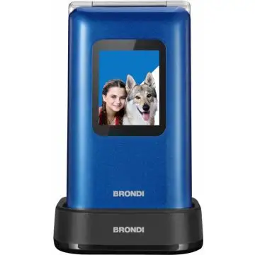 Brondi Cellulare Amico Prezioso Blue Metal , 143061