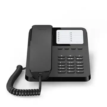 Gigaset DESK 400 Telefono analogico Nero , 145730