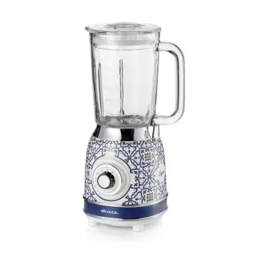Ariete 583 Frullatore Capri con tazza in vetro da 1,5 Litri, 4 Lame in Acciaio Inox, 4 Velocità + Pulse,1000 Watt , 156359