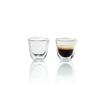 De’Longhi 5513214591 bicchiere da caffè Trasparente 2 pz , 138886