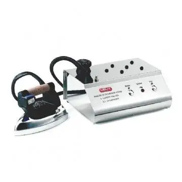 Lelit PS25 ferro da stiro a caldaia 800 W 2,5 L Acciaio inossidabile Nero, Acciaio inossidabile , 71020