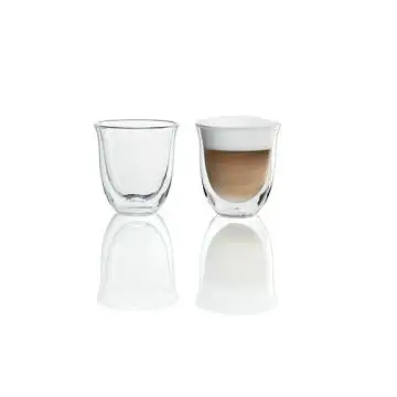 De’Longhi 5513214601 bicchiere da caffè Trasparente 2 pz 190 ml , 138887