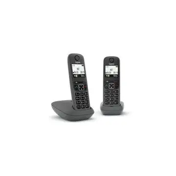 GIGASET TELEF. CORDLESS AS490 DUO BLACK , 141542