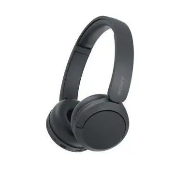 Sony Cuffie Bluetooth wireless WH-CH520 - Durata della batteria fino a 50 ore con ricarica rapida, stile on-ear - Nero , 146096