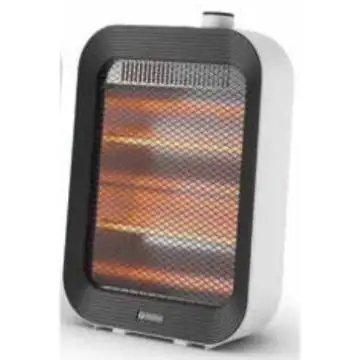 Olimpia Splendid Quarzia Slim Interno Nero 800 W Riscaldatore ambiente elettrico a infrarossi , 161711