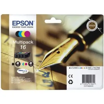 Epson Pen and crossword Multipack 16 (4 colori) , 76686