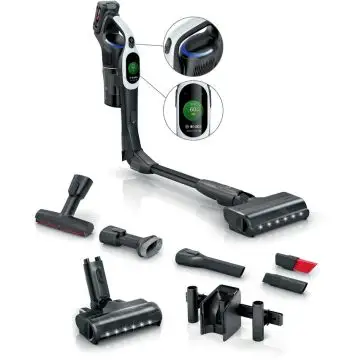 Bosch BCS1041WAC Scopa elettrica, Unlimited 10, Bianco , 157296