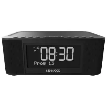 Kenwood CR-ST40DAB-B Radiosveglia Bluetooth DAB+ e FM Black , 154584