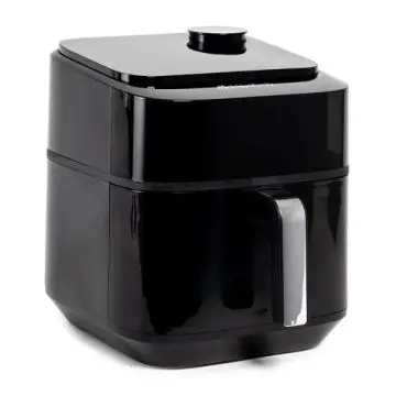 Melchioni Family Chiara Friggitrice Ad Aria Funzione Vapore Soft Doppia Resistenza 6,5L Display Digitale , 154737