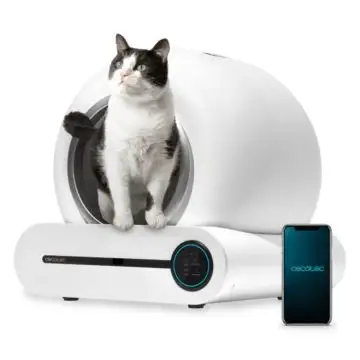 Cecotec Pumba 8000 Cleankitty Smart Lettiera per Gatti con Autopulizia Triplo Sistema di Deodorizzazione Wi-fi E Controllo da Schermo , 155935