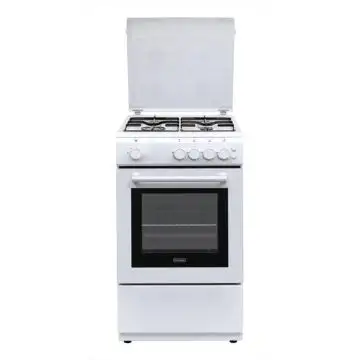 DeLonghi DL554GW Cucina a gas 50 cm 4 fuochi Forno bianco , 156086